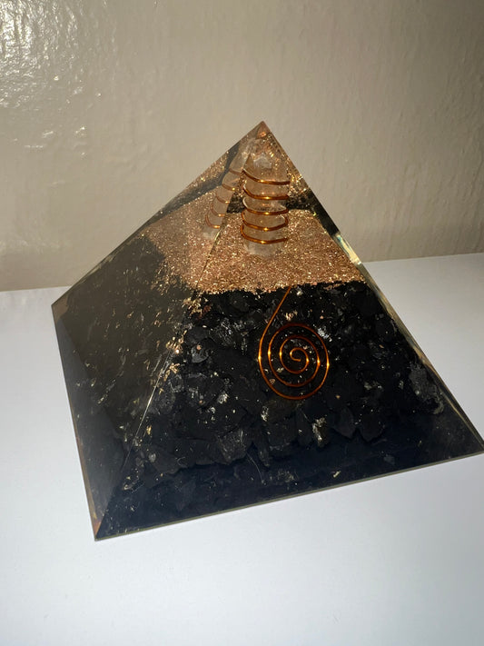 Shungite Orgone Pyramid